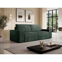 Sofa 3-Sitzer - Cord - Grün - AMELIA von Kauf-unique