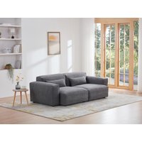 Sofa 3-Sitzer - Stof - Grau - MAGALI von Kauf-unique