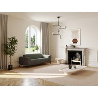 Sofa 3-Sitzer - Stoff - Grün - VUSARI von Vente-unique