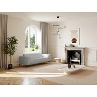 Sofa 3-Sitzer - Stoff - Hellgrau - VUSARI von Vente-unique