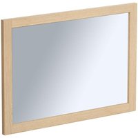 Spiegel rechteckig mit Umriss in Eichenfurnier - 50 x 70 cm - TIMEA von Kauf-unique