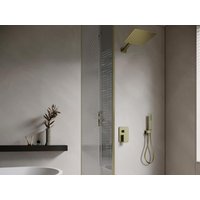 Unterputz-Duschset mit mechanischem Einhebelmischer - Goldfarben - TOCANTIS von Shower & Design
