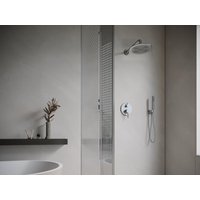 Unterputz-Duschset mit mechanischem Einhebelmischer - Nickel gebürstet - TAMISE von Shower & Design