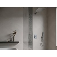 Unterputz-Duschset mit mechanischem Einhebelmischer - Nickel gebürstet - TOCANTIS von Shower & Design