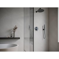 Unterputz-Duschset mit mechanischem Einhebelmischer - Schwarz matt - TAMISE von Shower & Design