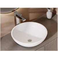 Waschbecken rund - 40 cm - Weiß - IMJA von Shower & Design
