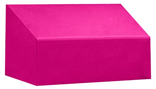 KaufPirat Premium Abdeckplane Gartenbank B 154 x T 63 x HV 65 x HH 83 cm Gartenmöbel Gartentisch Hülle Abdeckung Haube Schutzhülle Abdeckhaube 900 D 6.000 mm Wasserbeständigkeit Rosa von KaufPirat