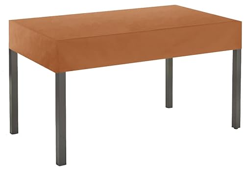 Premium Abdeckplane 160x90x15 cm Gartenmöbel Gartentisch Hülle Abdeckung Haube Schutzhülle Abdeckhaube 6.000 mm Wasserbeständigkeit Kaffe Latte von Kaufpirat