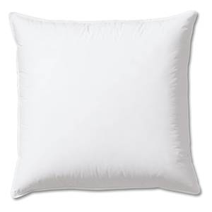 home24 Daunenkissen Edition 3C Soft Weiß 80 x 80cm Baumwollstoff von home24