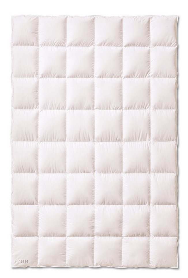 Kauffmann Microfaserbettdecke Finesse, Füllung: 100 % Sensofill Soft Faser (Polyester), Bezug: 100% Baumwolle, daunenähnliche Haptik von Kauffmann