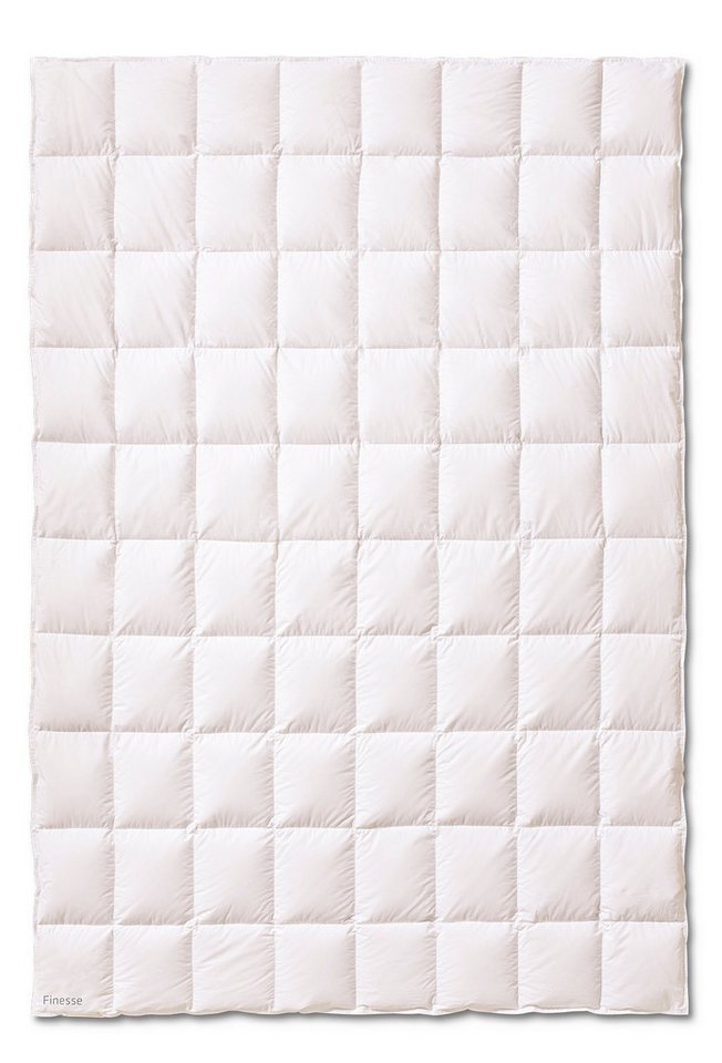 Kauffmann Microfaserbettdecke Finesse, Füllung: 100 % Sensofill Soft Faser (Polyester), Bezug: 100% Baumwolle, daunenähnliche Haptik von Kauffmann
