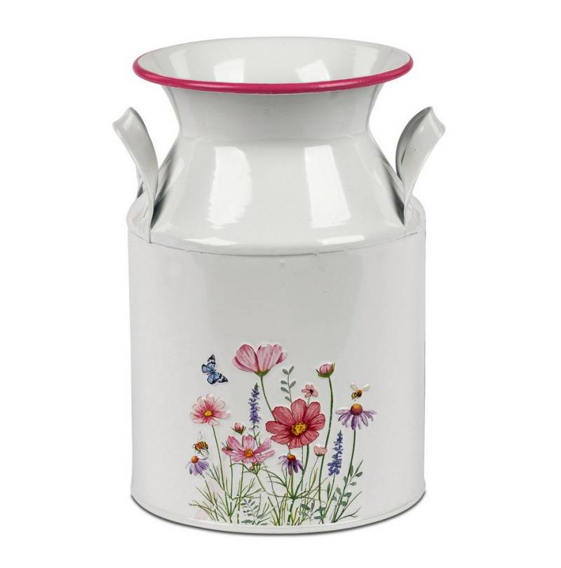 Kaufhaus le petit Milchkanne Deko Kanne Metall Garten Krug Blumen Vase Gießkanne Metallkanne, Dekokanne Dekoobjekt aus Metall Kaufhaus le petit Milchkanne Deko Kanne Metall Garten Krug Blumen Vase Gießkanne Metallkanne, Dekokanne Dekoobjekt aus Metall von Kaufhaus le petit
