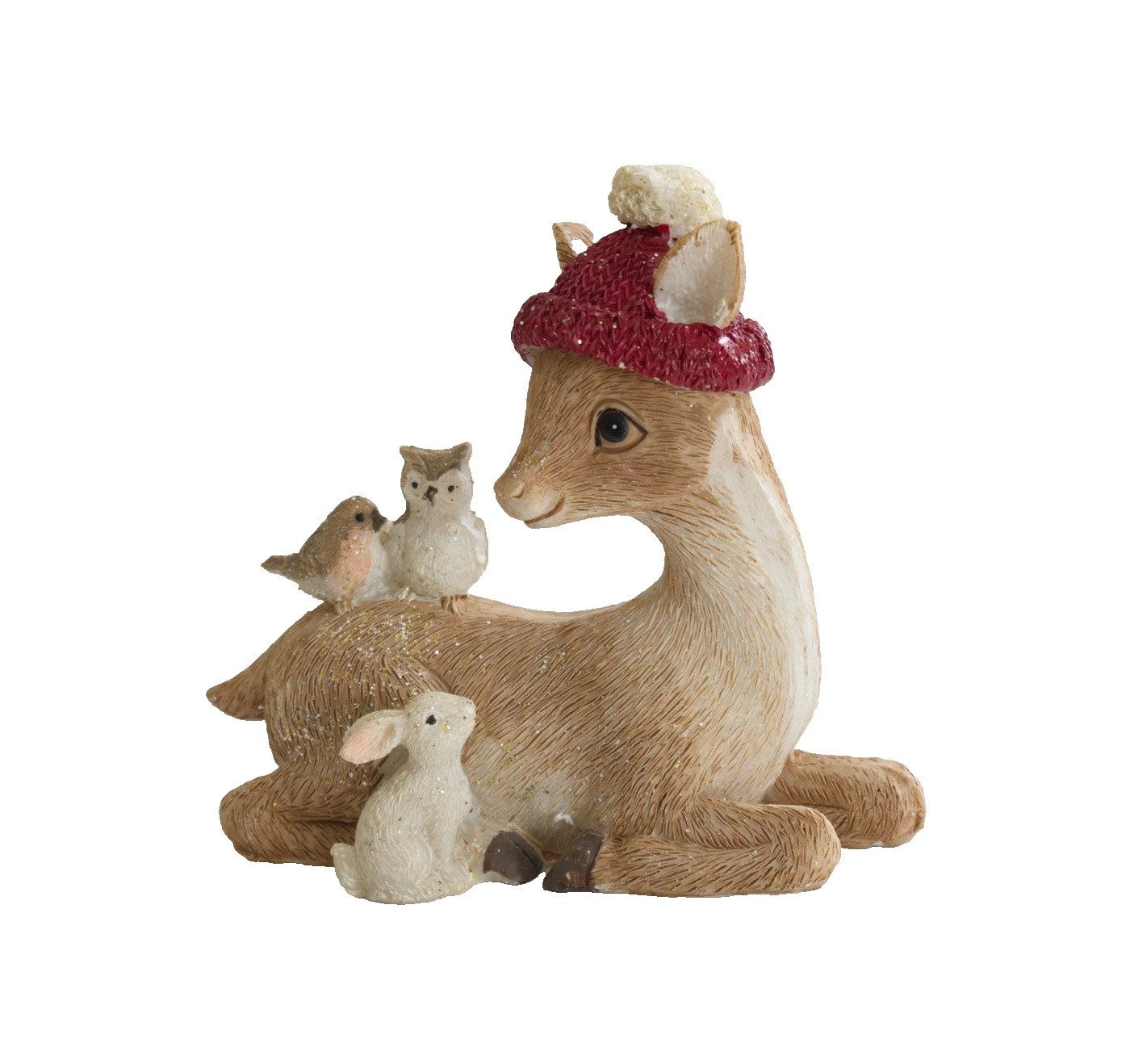Kaufhaus le petit Weihnachtsfigur Reh Rehkitz Vogel Eule Hase Hirsch Elch Rentier Deko Figur Skulptur, Dekofigur Tierfigur Dekoskulptur Dekoobjekt aus Polyresin Kaufhaus le petit Weihnachtsfigur Reh Rehkitz Vogel Eule Hase Hirsch Elch Rentier Deko Figur Skulptur, Dekofigur Tierfigur Dekoskulptur Dekoobjekt aus Polyresin von Kaufhaus le petit