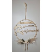 Türschild "Willkommen " | Personalisiert Versch. Größen Türschild "Willkommen " | Personalisiert Versch. Größen von KaufmannLasergravur