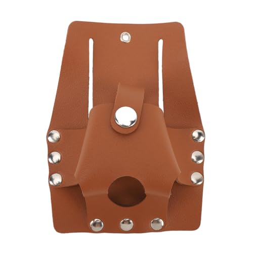 Kaufpart Band Messehalter PU Leder großer Kapazitäts Taste Klebeband Messen Sie Beutelgürtel Symbollträgerhalter Brown von Kaufpart