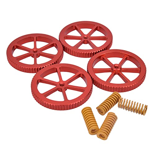Kaufpart Nivellierungsmutter CR10 Aluminiumlegierung Feder 3D -Druckerzubehör Set Kit Ender 3 von Kaufpart