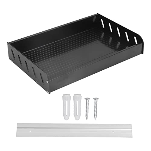 Kaufpart Wandmontiertes Rack schwarz geräumig dreiseitig mit Leitplanken Design Schönes Küchenlagerregal für Küche Kaufpart Wandmontiertes Rack schwarz geräumig dreiseitig mit Leitplanken Design Schönes Küchenlagerregal für Küche von Kaufpart