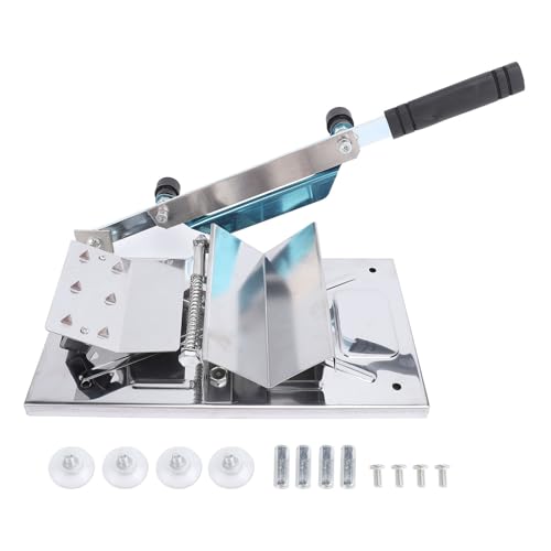 Kaufpart manuell gefrorener Fleischschneide Maschine Edelstahl Fleischschneider Rindfleisch Hammelbrötchen Food Slicing Machine für Hot Pot Home Cooking BBQ von Kaufpart