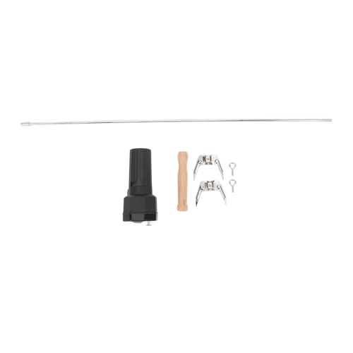 Rotisserie Grill Kit Elektromotor Batterieantrieb automatisch rotierende tragbare Rotisserie Kit BBQ Camping von Kaufpart