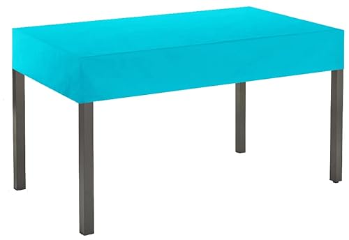 Kaufpirat Premium Abdeckplane 150x90x15 cm Gartenmöbel Gartentisch Hülle Abdeckung Haube Schutzhülle Abdeckhaube 6.000 mm Wasserbeständigkeit Türkis von Kaufpirat