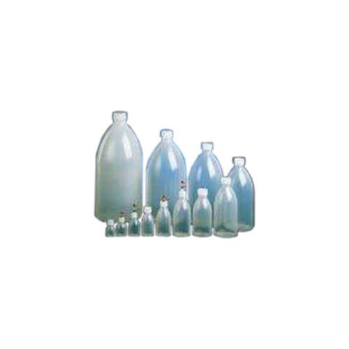 Kautex 2000770500 Enghalsflasche, LDPE, 10 mL, Rund mit Verschluss, Natur (100-er Pack) von Kautex