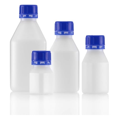 Kautex Serie 310 HDPE SafeGrip Rechteckig Enghalsflaschen ohne Verschluss, 100mL Kapazität, Natur, 450 Stück Kautex Serie 310 HDPE SafeGrip Rechteckig Enghalsflaschen ohne Verschluss, 100mL Kapazität, Natur, 450 Stück von Kautex
