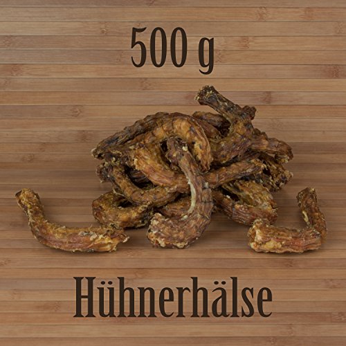 Hähnchenhälse 500g Hühnerhälse wie Hühnerfüsse o. Putenhälse Kausnack von Kauzeit