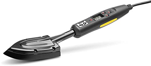 KAVAN Bügeleisen Profi LCD, Schwarz, Digitales Bügeleisen mit Teflonbeschichtung, Präzise Temperaturregelung 100°C - 220°C, LCD-Anzeige, Metall-Ständer, Schutzhülle, Automatische Abschaltung KAVAN Bügeleisen Profi LCD, Schwarz, Digitales Bügeleisen mit Teflonbeschichtung, Präzise Temperaturregelung 100°C - 220°C, LCD-Anzeige, Metall-Ständer, Schutzhülle, Automatische Abschaltung von Kavan