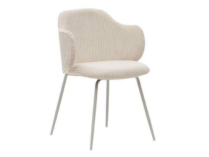 Armlehnstuhl YUNIA 2er Set Cord beige Armlehnstuhl YUNIA 2er Set Cord beige von Kave-Home
