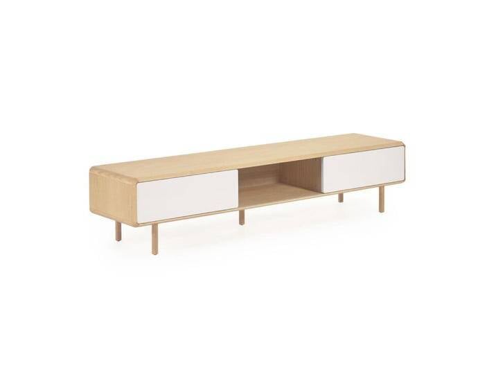 Lowboard ANIELLE 180 x 41 cm Esche Natu/ grau Lowboard ANIELLE 180 x 41 cm Esche Natu/ grau von Kave-Home