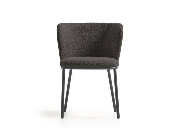 Polsterstuhl CISELIA 2er Set schwarz Polsterstuhl CISELIA 2er Set schwarz von Kave-Home