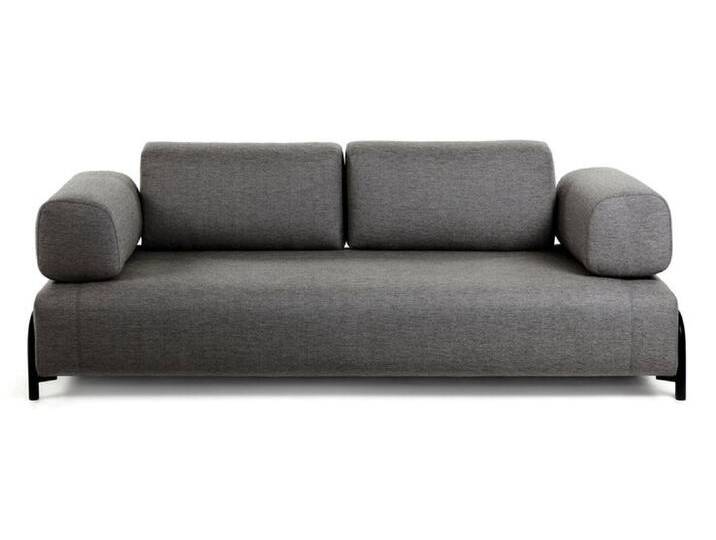 Sofa 3-Sitzer COMPO AL dunkelgrau von Kave-Home