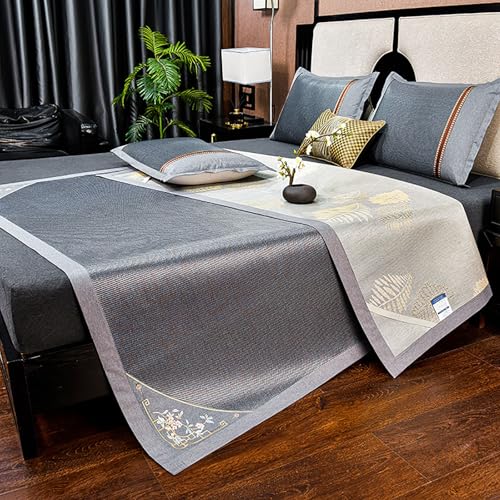 Kavenza Sommer Schlafmatte Bambus, Faltbare Bambus-kühlmatratze, rutschfest Atmungsaktiv, Bambusmatte Bett Schlafen Pad Für Die Kühlung Im Schlafzimmer Zu Hause-Doppelseitige Verwendung(Color I,90cm) Kavenza Sommer Schlafmatte Bambus, Faltbare Bambus-kühlmatratze, rutschfest Atmungsaktiv, Bambusmatte Bett Schlafen Pad Für Die Kühlung Im Schlafzimmer Zu Hause-Doppelseitige Verwendung(Color I,90cm) von SOFACHEN