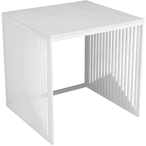 Kaverno Staubsauger Aufbewahrungsregal mit Schieferplatte, Wohnzimmer Aufbewahrung, Versteckter Roboterstaubsauger Schrank, Flur und Schlafzimmer, Küche Regal(White,50 * 40 * 63cm) von Kaverno