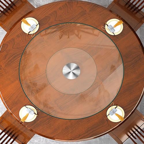 Lazy Susan Drehteller Aus Gehärtetem Glas, Großer Drehteller Aus Gehärtetem Glas Für Esstisch, Runder Transparent Servierplatte Für Küche Esstisch, Lazy Susan Drehteller, Drehteller Für Buffet(85cm/33 Lazy Susan Drehteller Aus Gehärtetem Glas, Großer Drehteller Aus Gehärtetem Glas Für Esstisch, Runder Transparent Servierplatte Für Küche Esstisch, Lazy Susan Drehteller, Drehteller Für Buffet(85cm/33 von Kaverno
