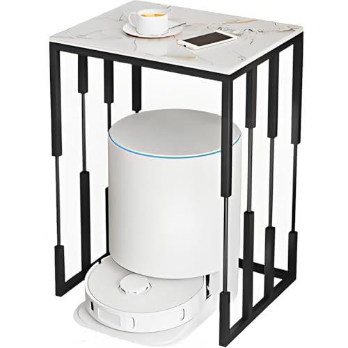 Modernes Staubsauger Aufbewahrungsregal mit Schieferplatte, Heim-Roboter Aufbewahrungsregal, Doppelstöckiges Roboter Staubsauger Regal für Flur, Wohnzimmer, Schlafzimmer(Orange+Black,40 * 60 * 70cm) Modernes Staubsauger Aufbewahrungsregal mit Schieferplatte, Heim-Roboter Aufbewahrungsregal, Doppelstöckiges Roboter Staubsauger Regal für Flur, Wohnzimmer, Schlafzimmer(Orange+Black,40 * 60 * 70cm) von Kaverno