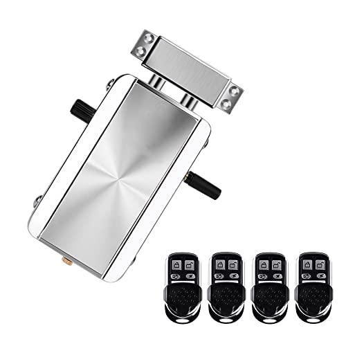 Kavolet Elektronische Türschloss mit Fernbedienung Keyless Entry Elektronisches Schloss Smart Drahtlose Unsichtbares Schlösser Anti-Theft Deadbolt Zugangskontrollsystem für Home Hotel Apartment von Kavolet