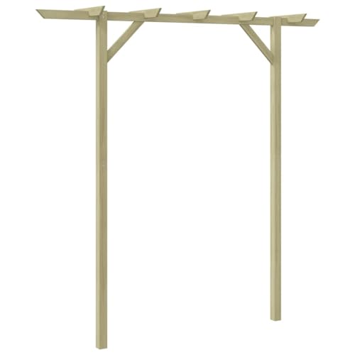 Kavolet Gartenpergola 200x40x205 cm Pavillon aus Holz, Pergola Rankhilfe Kiefernholz Impägniert Rosenbogen Gartenlaube Holzbogen Spalier Holzpergola Torbogen Kavolet Gartenpergola 200x40x205 cm Pavillon aus Holz, Pergola Rankhilfe Kiefernholz Impägniert Rosenbogen Gartenlaube Holzbogen Spalier Holzpergola Torbogen von Kavolet