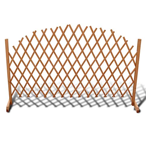 Kavolet Rankhilfe, Spalierzaun Massivholz, Holzzaun Scherengitter, Holz Ausziehbar Hunde Absperrgitter Gartenzaun Tierschutzgitter Erweiterbare Pflanzenklettergitter, 180x100 cm Kavolet Rankhilfe, Spalierzaun Massivholz, Holzzaun Scherengitter, Holz Ausziehbar Hunde Absperrgitter Gartenzaun Tierschutzgitter Erweiterbare Pflanzenklettergitter, 180x100 cm von Kavolet