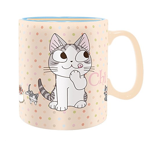 Kleine Katze Chi - Nimmersatt - XXL-Tasse | 460 ml | Original Lizensiertes Merchandise von Kawaii