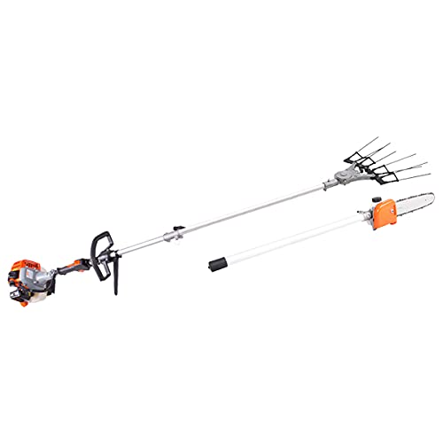 Kawapower KPVJR260 Benzin-Variator, 26 cc, mit 2-Takt-Motor, Orange und Schwarz von Kawapower