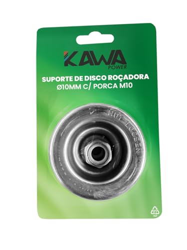 Zubehör für Rasentrimmerkopf zur Befestigung von Scheibe mit Mutter M10-10 mm KAWAPOWER von Kawapower