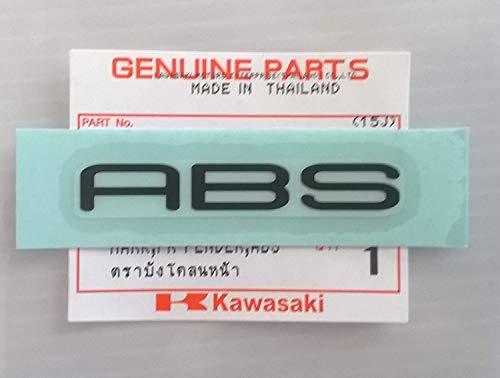 Kawasaki' ABS " Kotflügel Mark Schwarz Aufkleber Logo-Abzeichen von Kawasaki