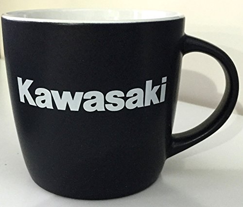 Kawasaki Official Team Cup ! Kaffee Tasse Pott ! Becher ! Mug schwarz weiß von Kawasaki