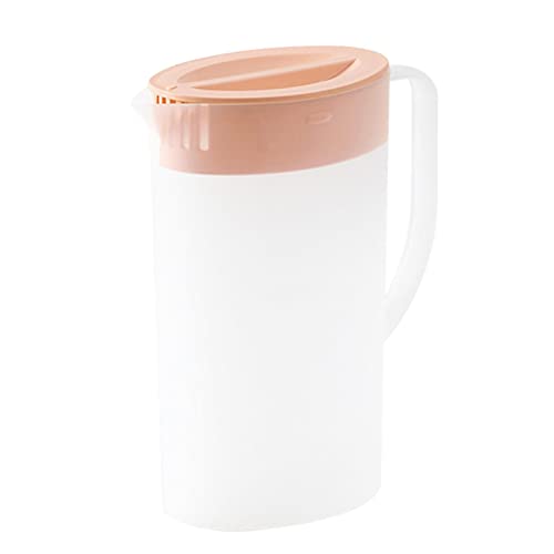 Wasserkrug Saftkrug, 1.5L/2L Kühlschrank Wasserspender, Limonadenspender Saftspender Mit Deckel Für Kühlschrank,Für Kalte Getränke, Saft von Kaxenig
