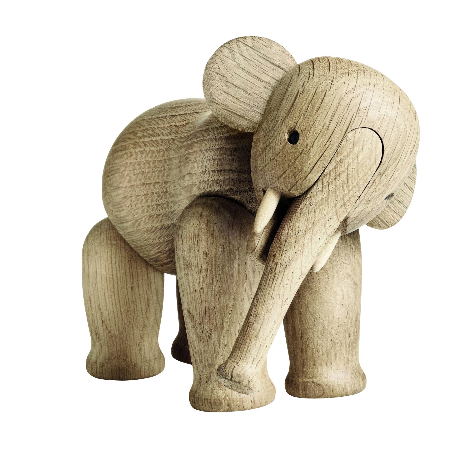 Kay Bojesen Denmark - Holzfigur Elefant - Eiche/matt/H 12.6cm von Kay Bojesen Denmark