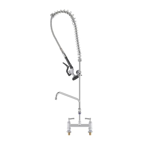KayEsampra Kommerzielle Küchenarmatur Wasserhahn mit Wasserhahn Vorspülbrause Handbrause Brausekopf Pendelbrause zur Deckmontage KayEsampra Kommerzielle Küchenarmatur Wasserhahn mit Wasserhahn Vorspülbrause Handbrause Brausekopf Pendelbrause zur Deckmontage von KayEsampra