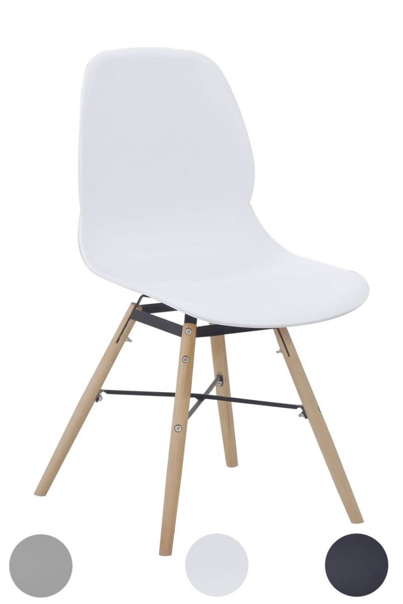 2er Stuhl Set Sessel Esszimmerstuhl Esszimmerstühle Stühle skandi Kunststoff von Kayoom
