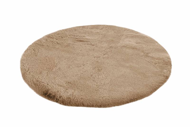 Badematte Rabbit 425 Beige Ø 100cm RUND von Kayoom
