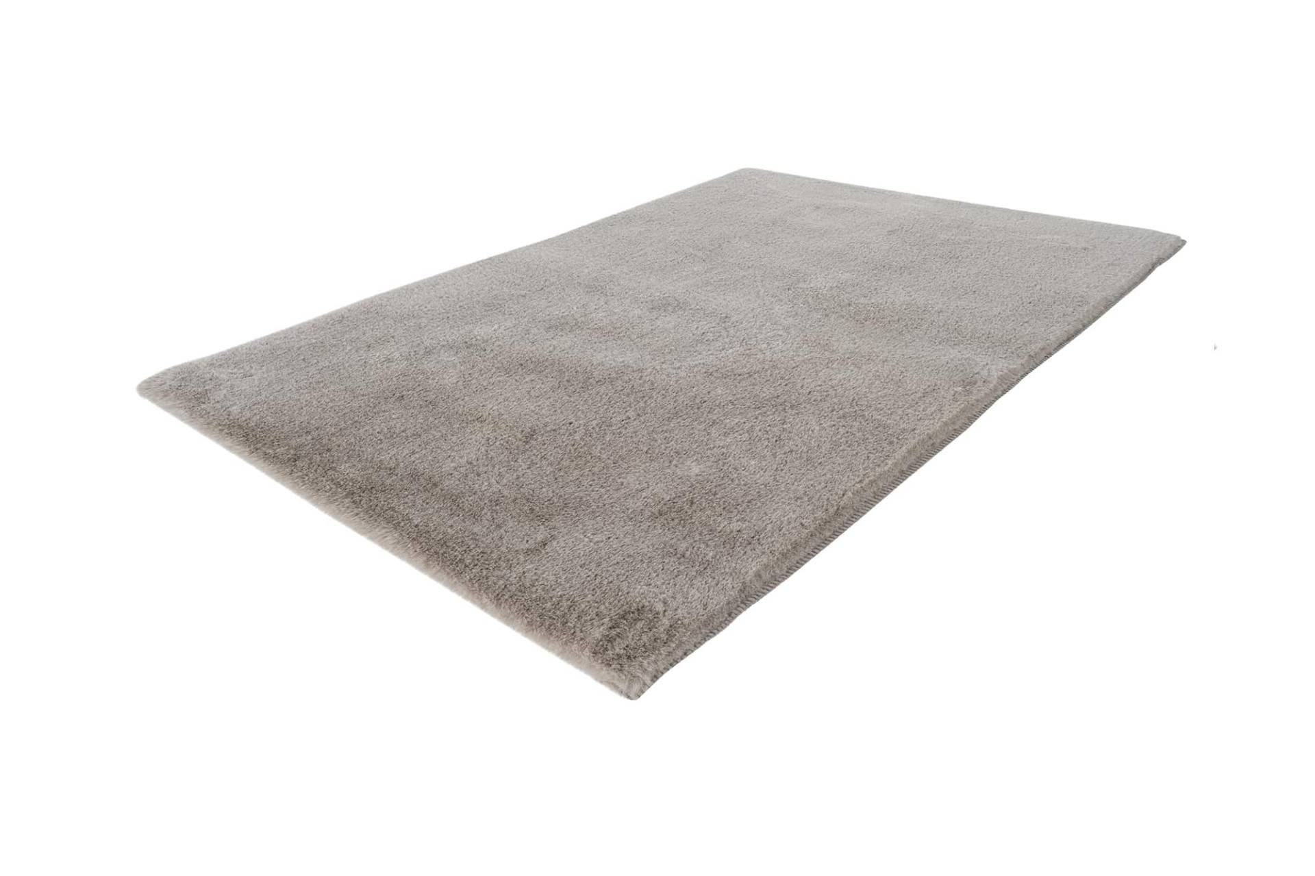 Badematte Rabbit Light 325 Hellgrau Ø 100cm RUND von Kayoom